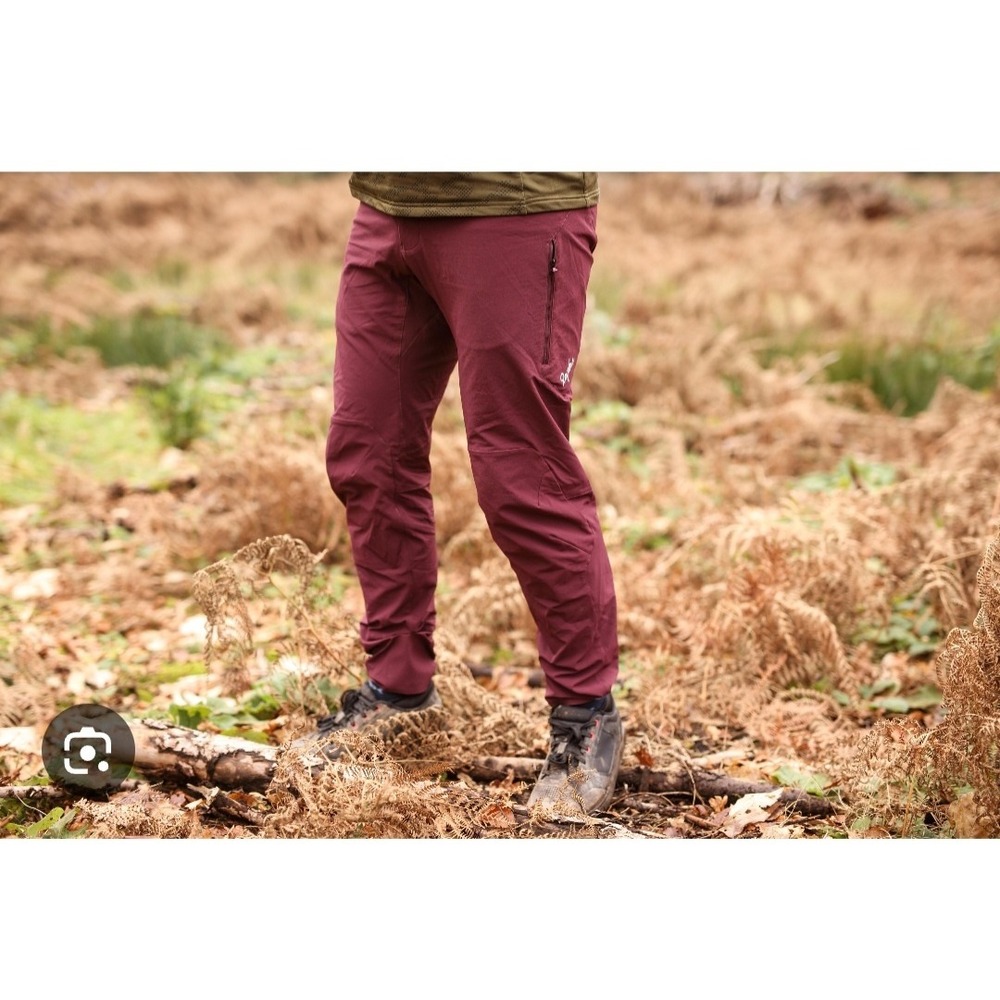Rapha trail pants size medium mens maroon outdoors